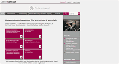 Desktop Screenshot of lesch-consult.de